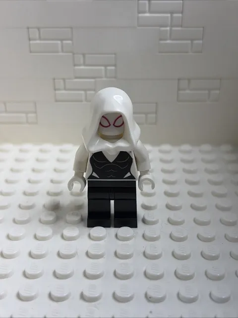 LEGO MINIFIGURE Marvel Super Heroes Ghost Spider Gwen sh0682 hood 76178