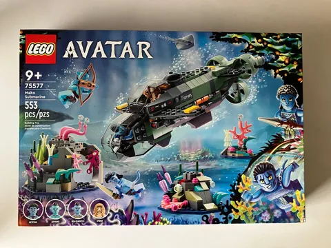 LEGO Avatar 75577 Mako Submarine Underwater Ocean Movie Building Set NEW