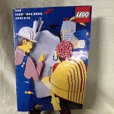 LEGO Idea Book 260 Illustrated English Vintage Booklet 1990 Ages 5-12