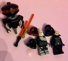 LEGO Star Wars Minifigure Parts Lot Darth Vader Figures Probe Droid Accessories