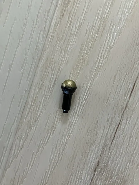 LEGO Microphone Minifigure Accessory Piece 1pc Black & Gold