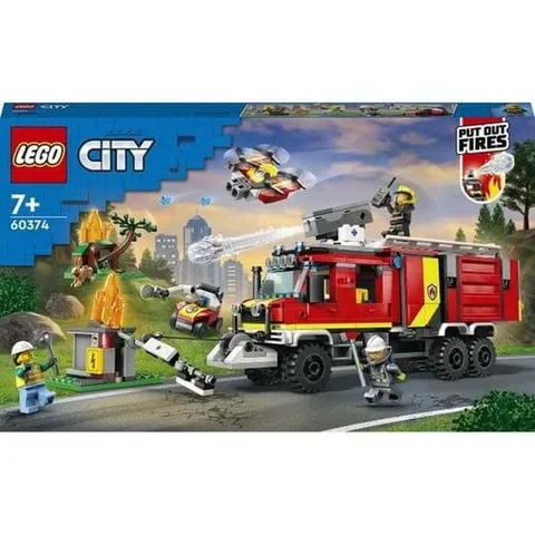 LEGO City 60374 Fire Command Truck 502 Pieces Building Set