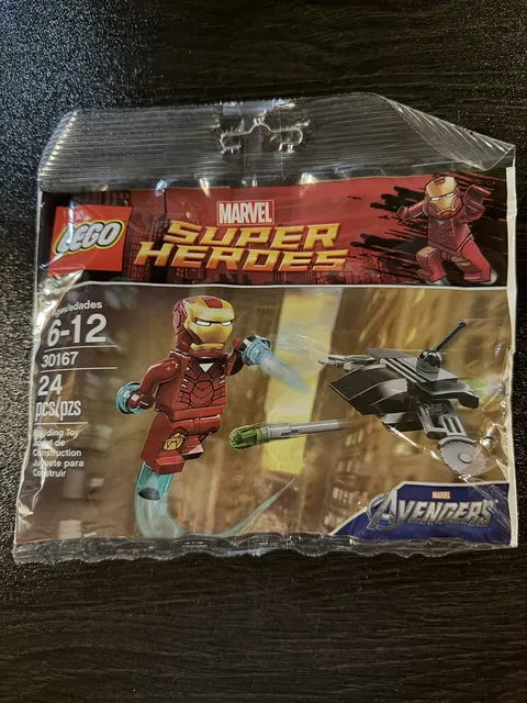 LEGO 30167 Marvel Super Hero Iron Man v Fighting Drone Polybag New in Sealed Bag