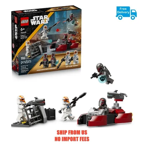 LEGO Star Wars Siege of Mandalore Battle Pack Building Toy for Boys & Girls - Th