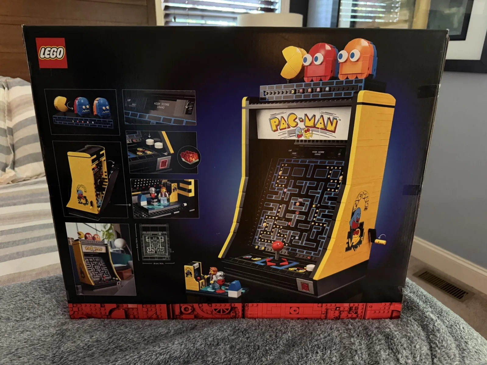 LEGO Icons PAC-MAN 10323 | Arcade Game Building Set | Brand New Sealed Set!