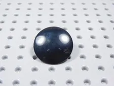 LEGO Black Round Blank Plain Shield Minifig Armor AC