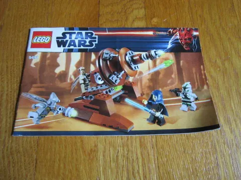 Lego 9491 Star Wars Instruction Manual ONLY Construction Guide Booklet FREE SHIP