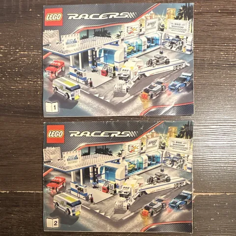 LEGO Racers Speedway 8154 Speedway Service Station READ DESCRIPTION 