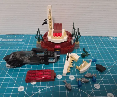 Marvel Avengers Black Panther Wakanda LEGO King's Namor Throne Room Pieces