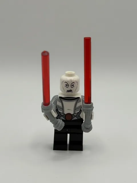 Custom LEGO Star Wars Asajj Ventress Minifigure Pad Printed