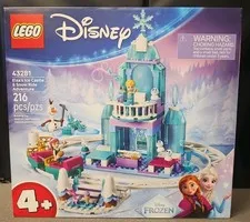 LEGO Disney Frozen Elsa's Ice Castle & Snow Ride Adventure 43281 - Brand New