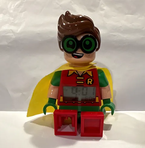 LEGO Batman Movie Robin Minifigure Alarm Clock