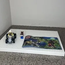 LEGO Monster Fighters: The Werewolf 9463 INCOMPLETE BUILD with Manual 