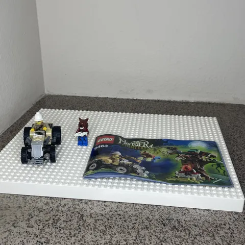 LEGO Monster Fighters: The Werewolf 9463 INCOMPLETE BUILD with Manual 