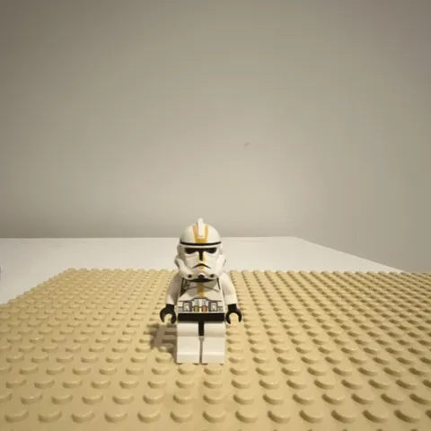 OG LEGO Star Wars Clone Trooper 327th Star Corps Minifigure w/Helmet