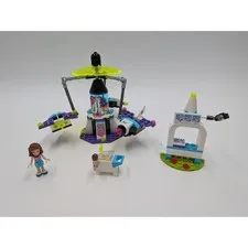 LEGO Friends Amusement Park Space Ride 41128 Retired 2016 Set with Olivia Figure