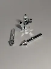 LEGO Chrome Lot 5-Pcs 2-Spears, Crystal, Bar, Grill