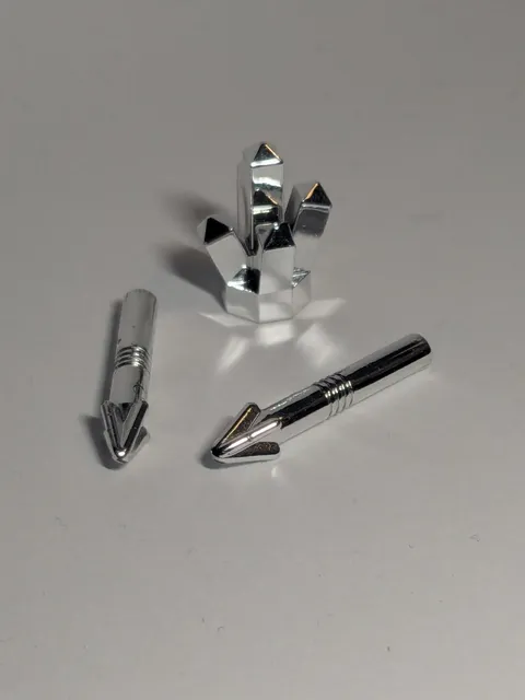 LEGO Chrome Lot 5-Pcs 2-Spears, Crystal, Bar, Grill