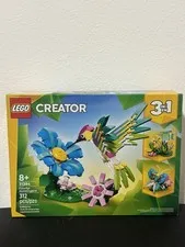 LEGO Creator 3 in 1 Wild Animals Colorful Hummingbird 31384 312pcs NEW SEALED🐦