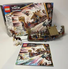 LEGO 76208 Marvel Studios The Goat Boat-Thor Love and Thunder-Complete