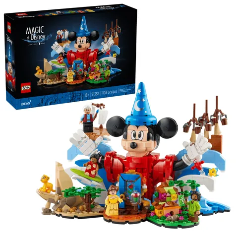 New & Sealed Lego Ideas Magic of Disney Collectible & Retired Set 21352