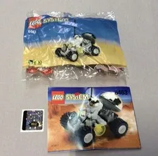 Vintage 1999 LEGO Set 6463 System Space Lunar Rover New Factory Sealed Bags