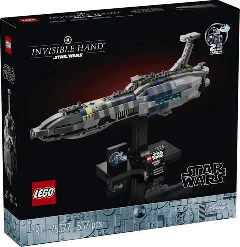 INVISIBLE HAND Star Wars Lego Box Set #75377 557pcs MINT SEALED BOX 2024