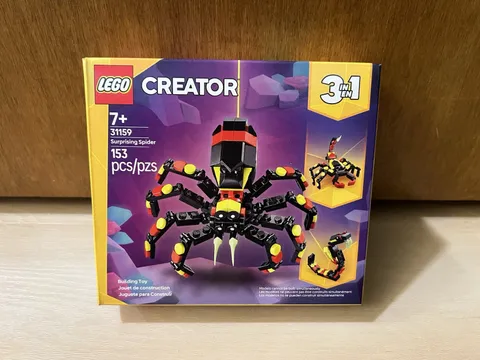 LEGO Creator 3 in 1 Wild Animals Surprising Spider Toy Building Toy 31159 New