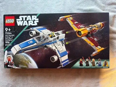 LEGO STAR WARS 75384 NEW REPUBLIC E-WING vs. SHIN HATI'S STARFIGHTER (NIB)