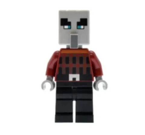 LEGO Minecraft Illager (Pillager) Minifigure Narrow Eyes min195 #B165