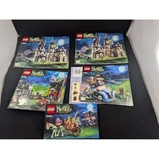 LEGO Monster Fighters Instruction Manuals 9468 9466 9462 Vampyre Castle Mummy