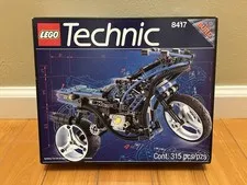 LEGO Technic 8417 Mag Wheel Master 1998 New Sealed Bags Motorcycle