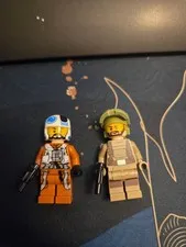 Lego Resistance Minifigures, 1 trooper 1 pilot. Force Awakens Era