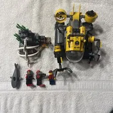 LEGO City: Deep Sea Submarine (60092) Nearly Complete + Minifigs