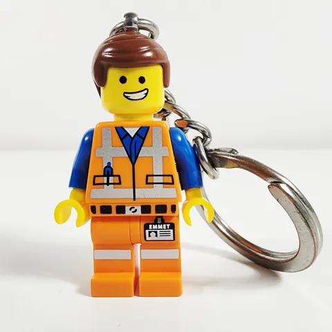 Lego Emmet Key Chain Minifigure The Lego Movie 853867