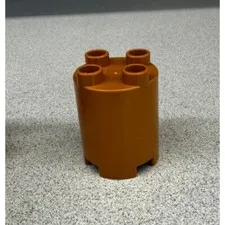 LEGO Duplo Tan Brown Round Cylinder Brick 2 x 2 Building Replacement