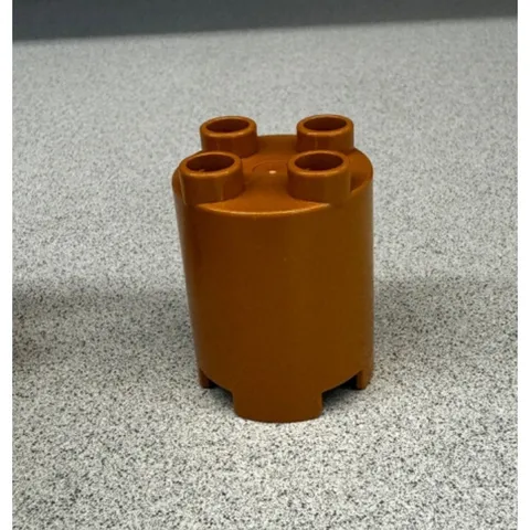 LEGO Duplo Tan Brown Round Cylinder Brick 2 x 2 Building Replacement