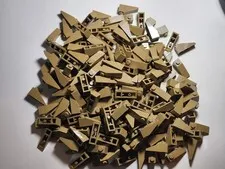Lego 4286 Dark Tan Qty 208 NEW Slope 33 3 x 1