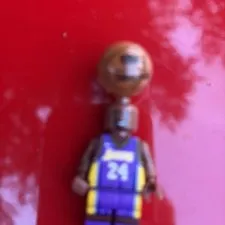 NBA Basketball Kobe Bryant LA Lakers #24 Home Jersey Custom Minifigure