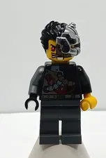 LEGO Minifigure- Cyrus Borg (OverBorg) Rebooted (njo0088) Ninjago Cyborg Attack