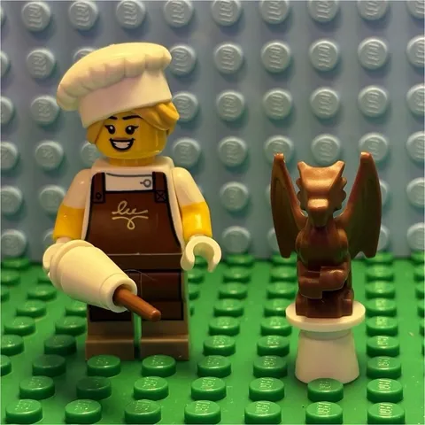 LEGO Minifigures Series 1 Nurse Minifigure w/ Baby Accessory