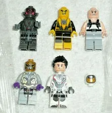 5 LEGO MINIFIGURES AVENGERS ULRA PRIME HAWKEYE FOOT SOLDIER RHINO 