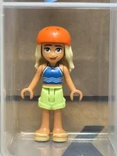 LEGO Minifigure - Friends Sage - Blue Tank Top - No frnd0783 - QTY 1