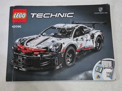 Lego Technic Set (42096) Porsche 911 RSR Instruction Manual Book ONLY