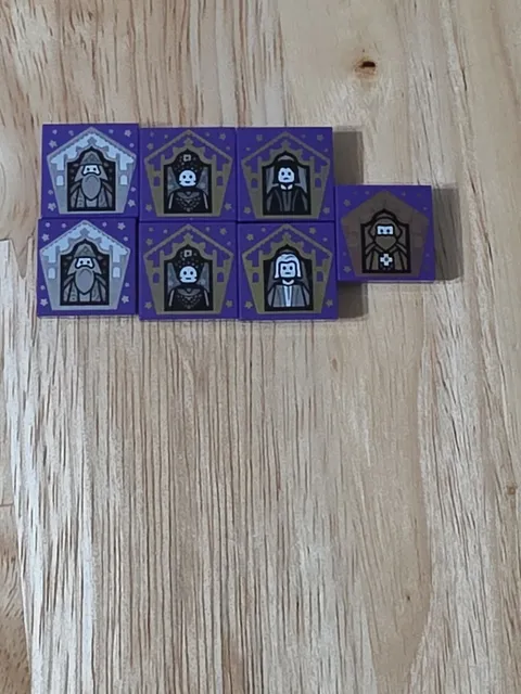 Lego Harry Potter Wizard Tiles Set Of 7