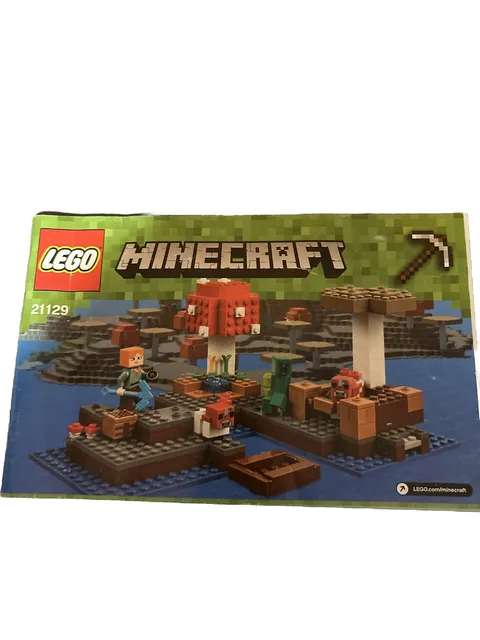 LEGO Minecraft 21129 Instructions Only No Bricks