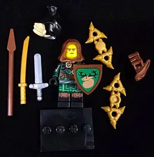 LEGO Series 29 Ronin Lloyd Minifigure With Forestmen Castle Accessories col29-11