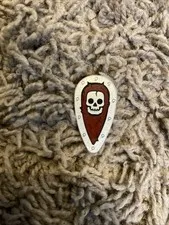 LEGO Skeleton Knight Battle Oval Shield Accessory - Fantasy Era - Castle