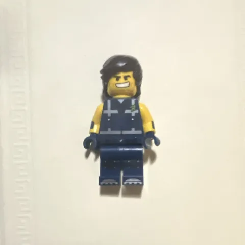 LEGO 2019 THE LEGO MOVIE 2 TLM112 REX DANGERVEST SMILE TEETH ANGRY MINI FIGURE