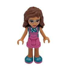 Lego Minifigure Mini Doll Friends Olivia frnd496 Character Minifig Figure